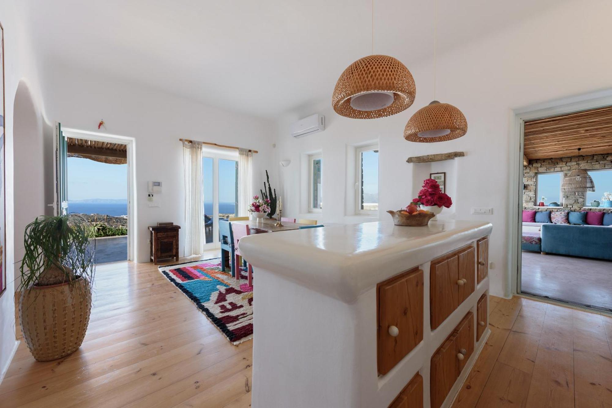 Villa Joy - Sunset Sea View Villa Mykonos Town Экстерьер фото